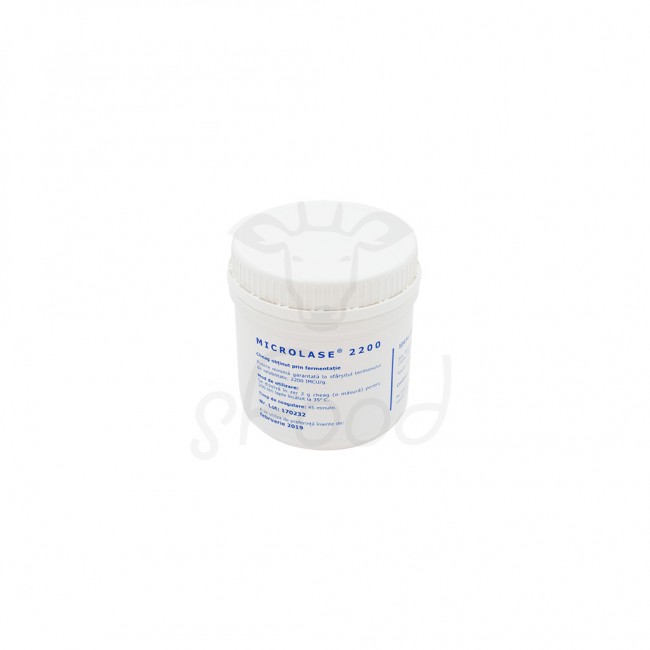 Cheag Microlase 2200 IMCU/g ambalat la cutii de 0.250 kg